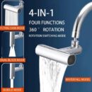 Silver Tap Faucet Extender