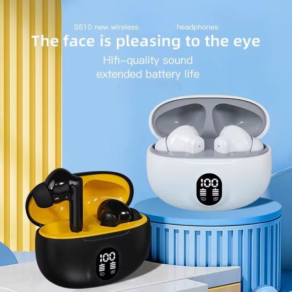 Professional Display Earbuds Stereo 895b Wireless Bluetooth Earbuds - Image 4