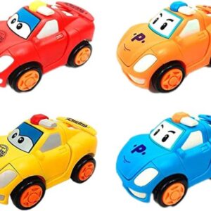 Pull Back Robot Car Toy